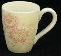 Nautica PINK SANDS Floral Flowers Coffee Mug